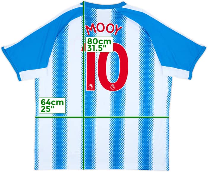 2017-18 Huddersfield Home Shirt Mooy #10 - 8/10 - (3XL)