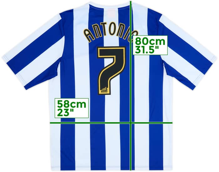 2013-14 Sheffield Wednesday Home Shirt Antonio #7 - 8/10 - (XL)