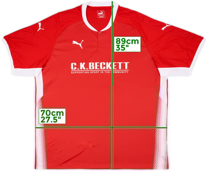 2017-18 Barnsley Home Shirt - 7/10 - (4XL)