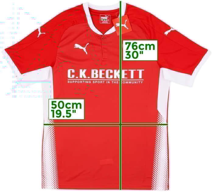 2017-18 Barnsley Home Shirt (M)