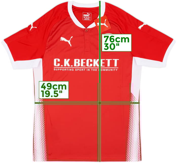 2017-18 Barnsley Home Shirt (M)