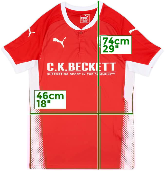 2017-18 Barnsley Home Shirt - 7/10 - (S)