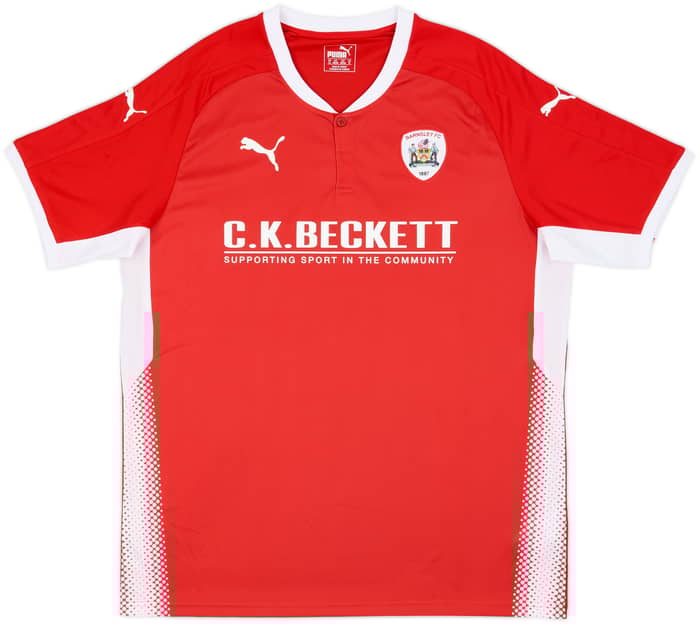2017-18 Barnsley Home Shirt - 10/10 - (XL)