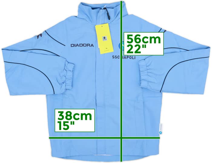2007-08 Napoli Diadora Track Jacket (S.Boys)