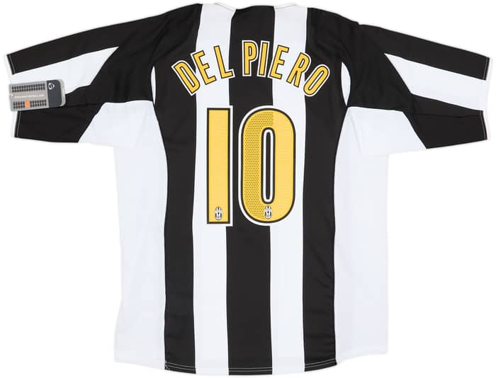 2004-05 Juventus Home Shirt Del Piero #10 (L)