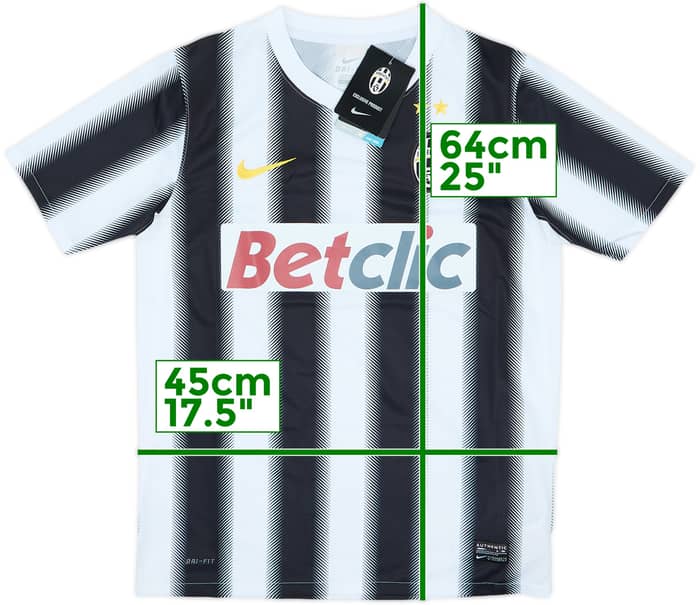 2011-12 Juventus Home Shirt (12-13 Years)