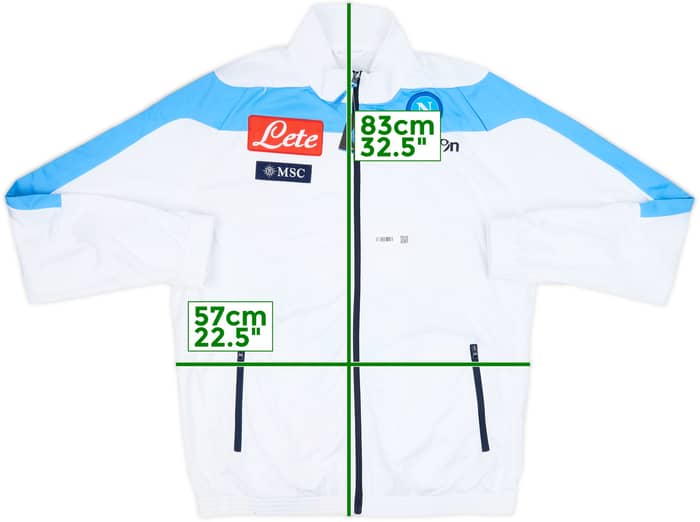 2012-13 Napoli Macron Track Jacket (XXL)
