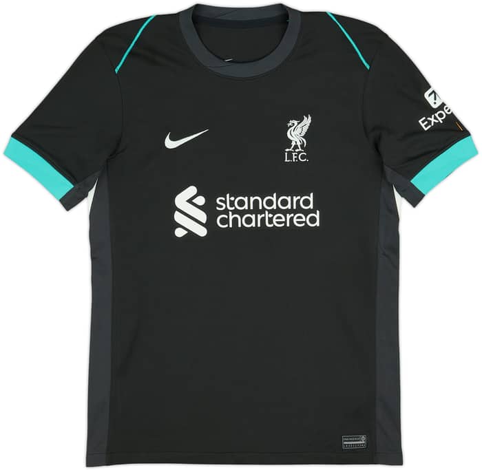 2024-25 Liverpool Away Shirt Virgil #4 - 10/10 - (13-14 Years)