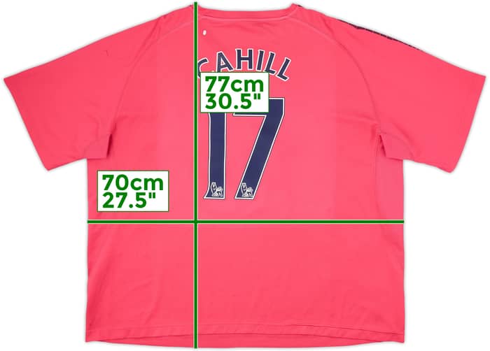 2010-11 Everton Away Shirt Cahill #17 - 6/10 - (3XL)