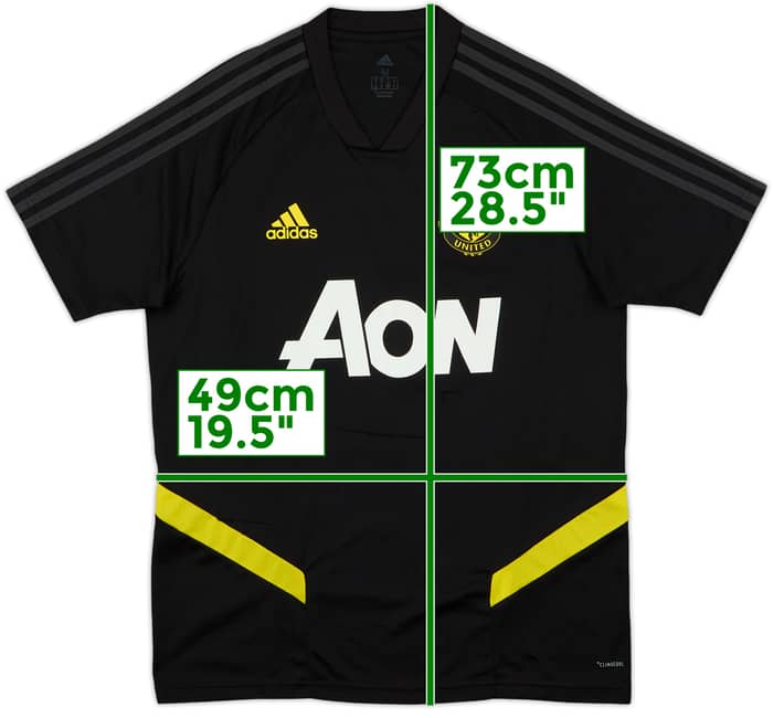 2019-20 Manchester United adidas Training Shirt - 5/10 - (M)