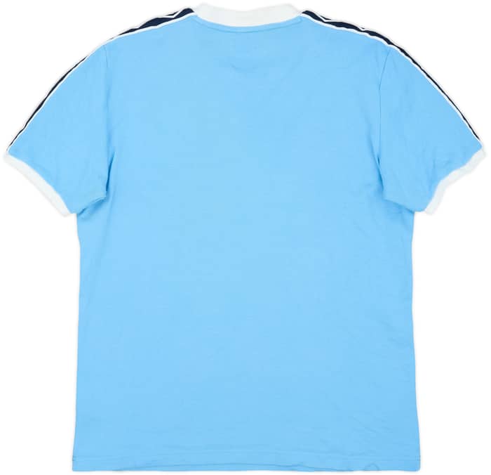 Camiseta Umbro 'Diamond Series' de Algodón Estilo Retro del Manchester City 2010-11 - 8/10 - (L)