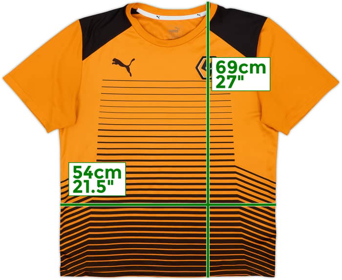 2017-18 Wolves Puma Training Shirt - 7/10 - (L)