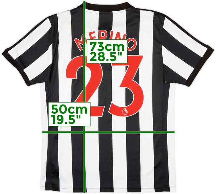 2017-18 Newcastle Home Shirt Merino #23 - 6/10 - (M)