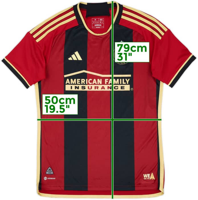 2023-24 Atlanta Authentic United Home Shirt - 9/10 - (M)