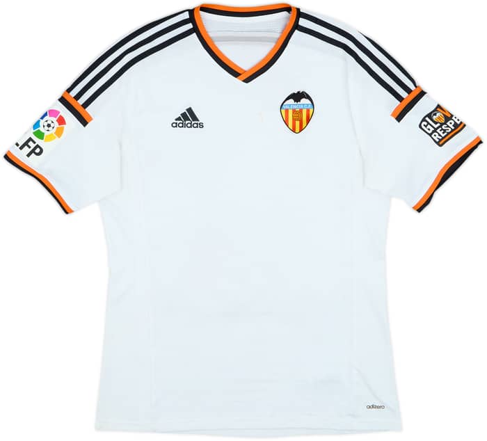 2014-15 Valencia Home Shirt - 4/10 - (L)