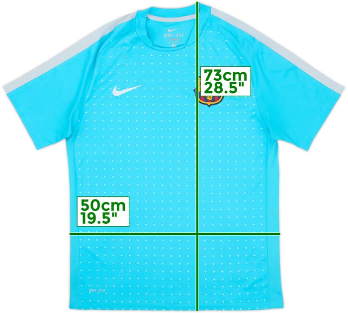 2011-12 Barcelona Nike Training Shirt - 6/10 - (M)