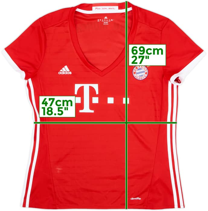2016-17 Bayern Munich Home Shirt - 8/10 - (Women's XL)