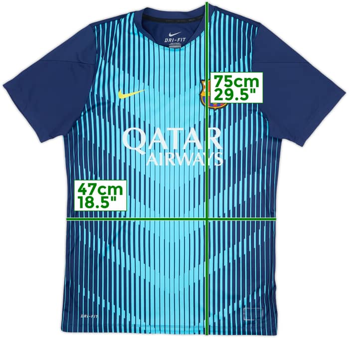 2014-15 Barcelona Nike Training Shirt - 7/10 - (M)