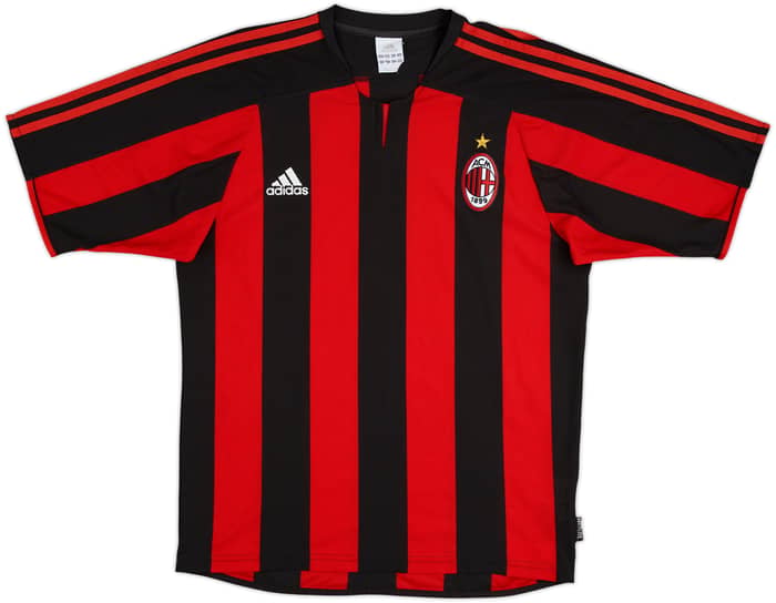 2003-04 AC Milan Home Shirt Shevchenko #7 - 8/10 - (S)