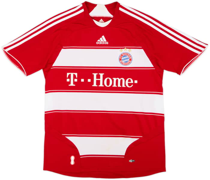 2007-08 Bayern Munich Home Shirt Podolski #11 - 6/10 - (M)