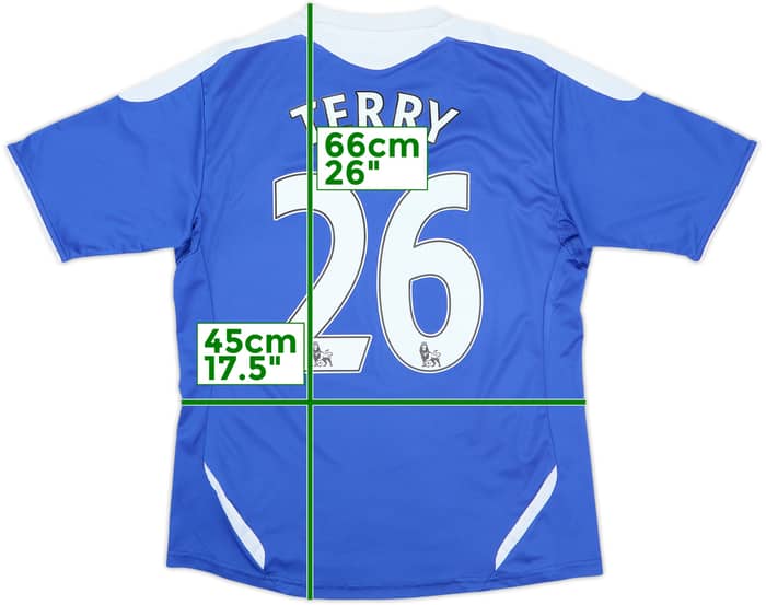 2011-12 Chelsea Home Shirt Terry #26 - 6/10 - (Women's M)
