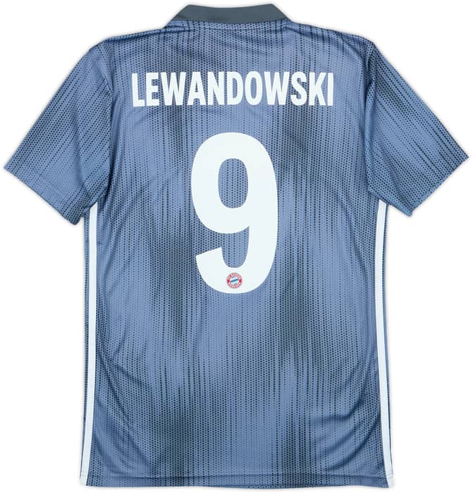 2018-19 Bayern Munich Third Shirt Lewandowski #9 - 9/10 - (XS)
