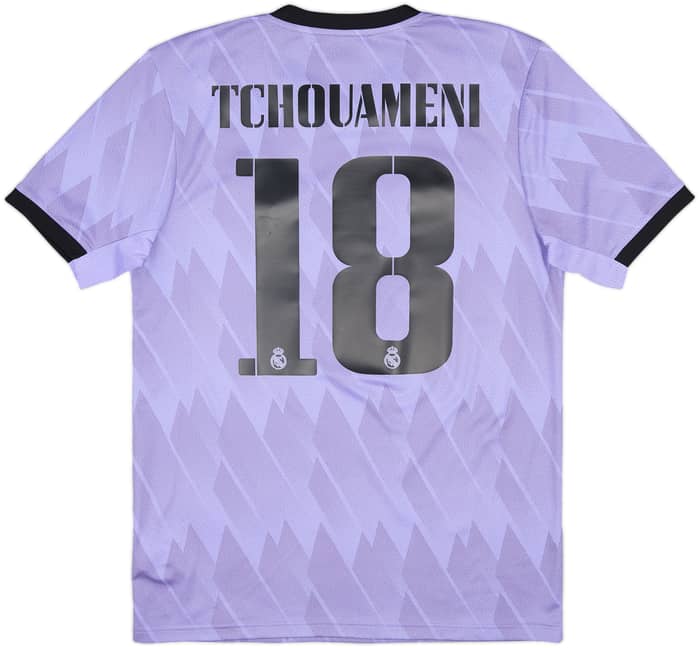2022-23 Real Madrid Away Shirt Tchouameni #18 - 10/10 - (M)