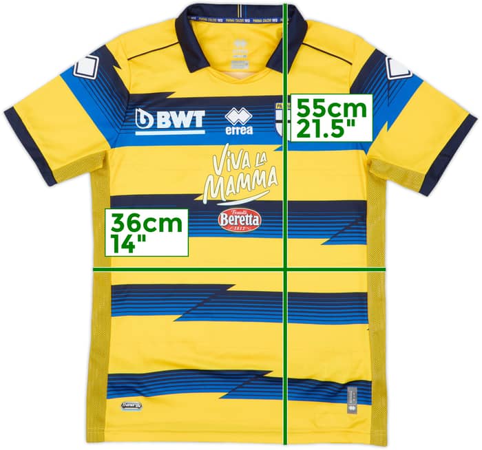 2022-23 Parma Youth Match Issue Away Shirt #21