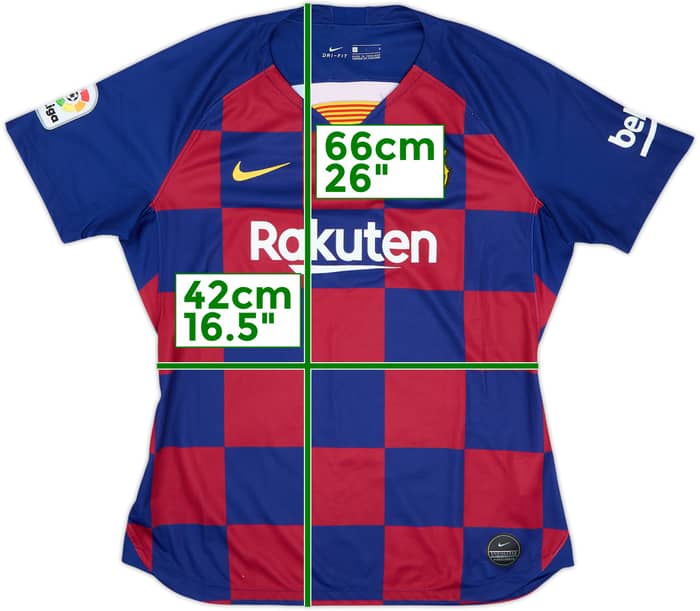 2019-20 Barcelona Home Shirt - 9/10 - (Women's L)