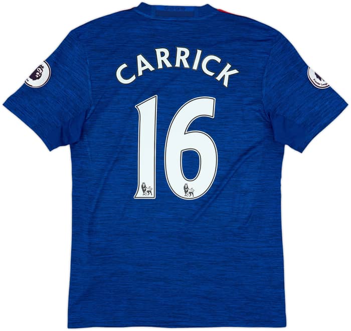 Camiseta de visitante del Manchester United 2016-17 Carrick #16 - 6/10 - (S)