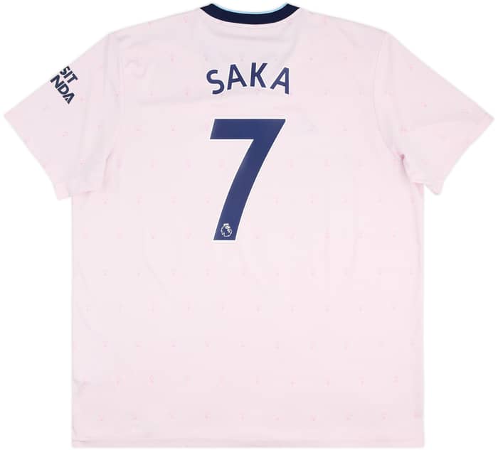 2022-23 Arsenal Third Shirt Saka #7 - 7/10 - (XXL)