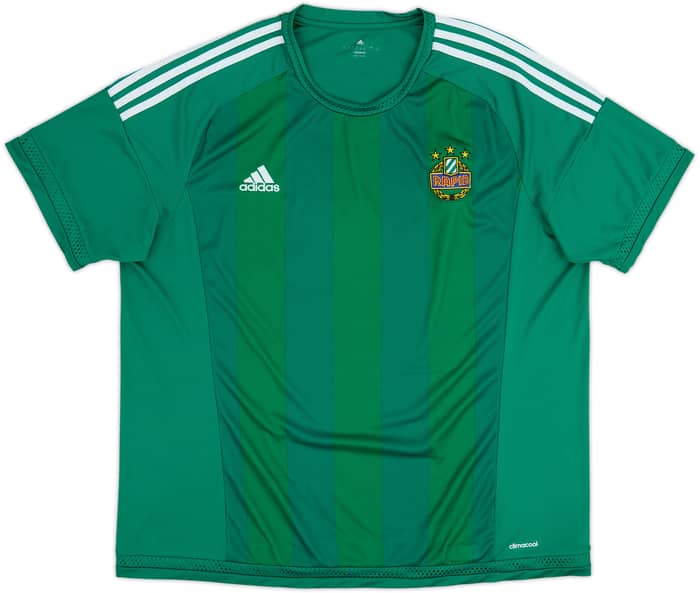 2015-16 Rapid Vienna Home Shirt - 9/10 - (XXL)