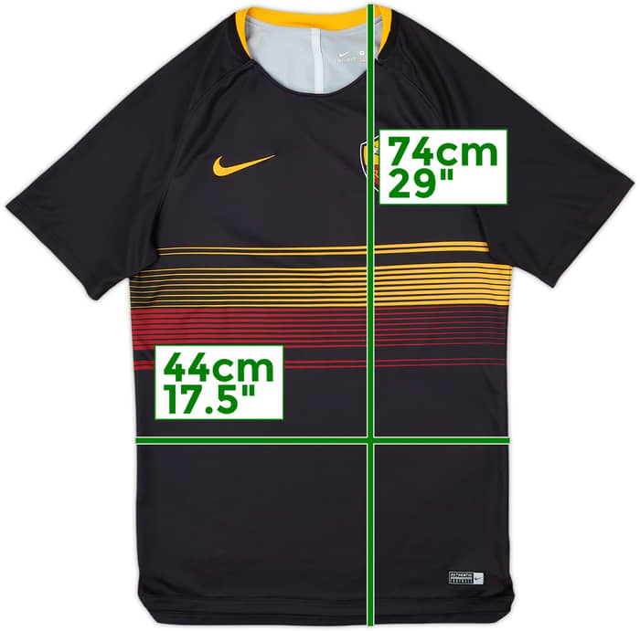 2018-19 Roma Nike Training Shirt - 8/10 - (S)