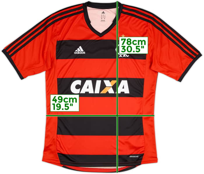 2013 Flamengo Home Shirt - 7/10 - (L)