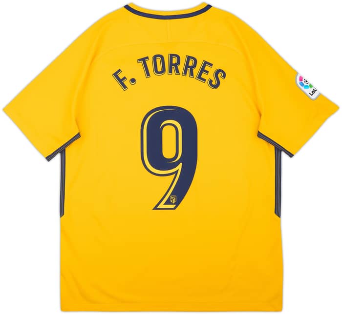 2017-18 Atletico Madrid Away Shirt F.Torres #9 - 8/10 - (L)