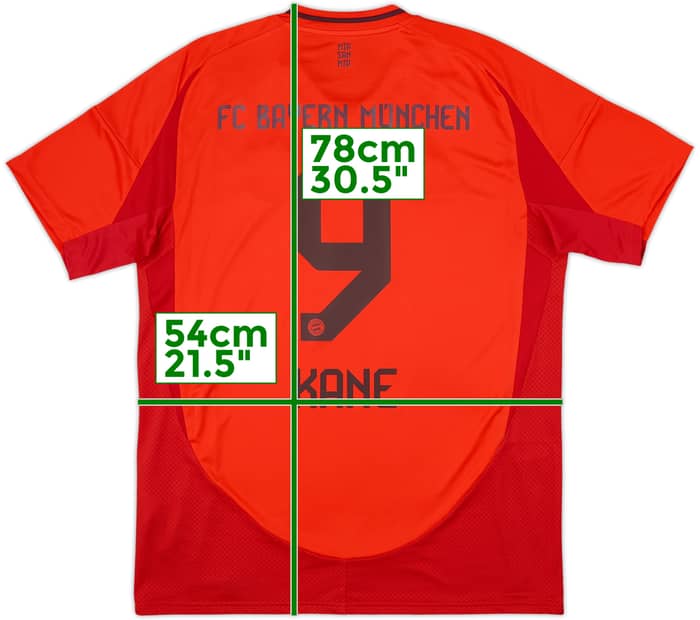 2024-25 Bayern Munich Home Shirt Kane #9 - 10/10 - (L)