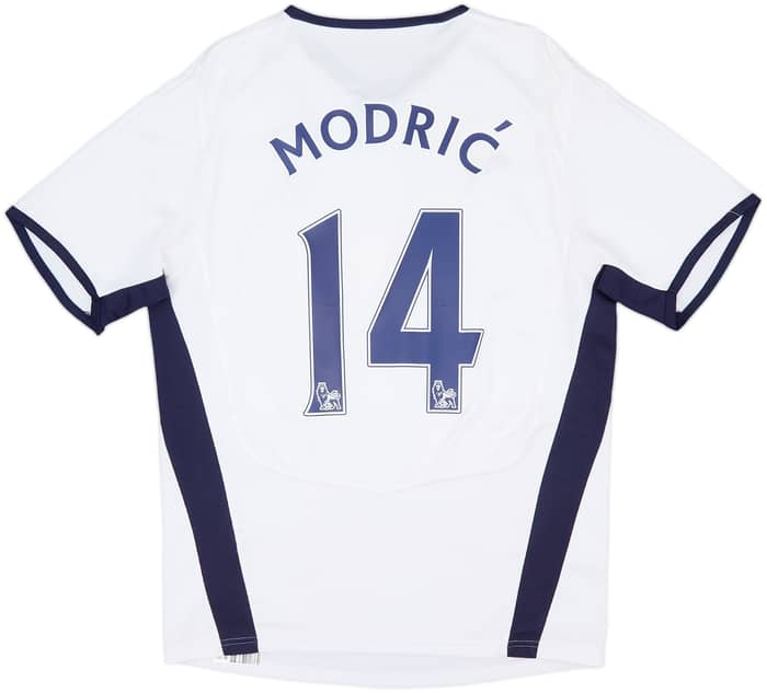 2008-09 Tottenham Home Shirt Modric #14 - 7/10 - (L)