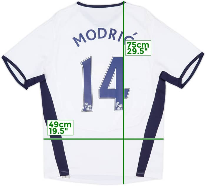 2008-09 Tottenham Home Shirt Modric #14 - 7/10 - (L)