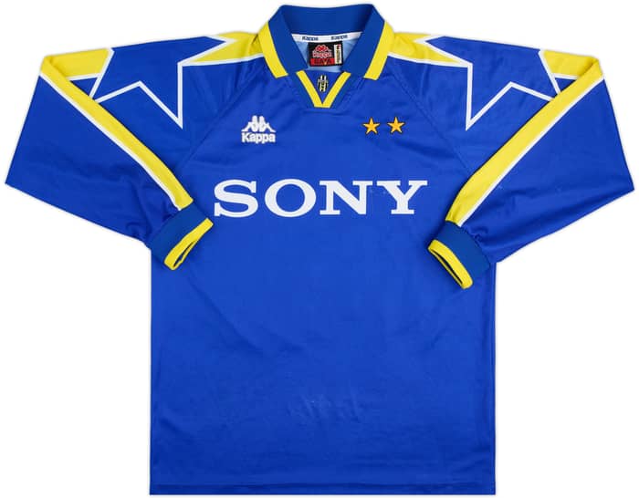 1996-97 Juventus Away L/S Shirt Zidane #21 - 7/10 - (L)