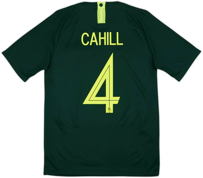 2018-20 Australia Away Shirt Cahill #4 - 9/10 - (S)