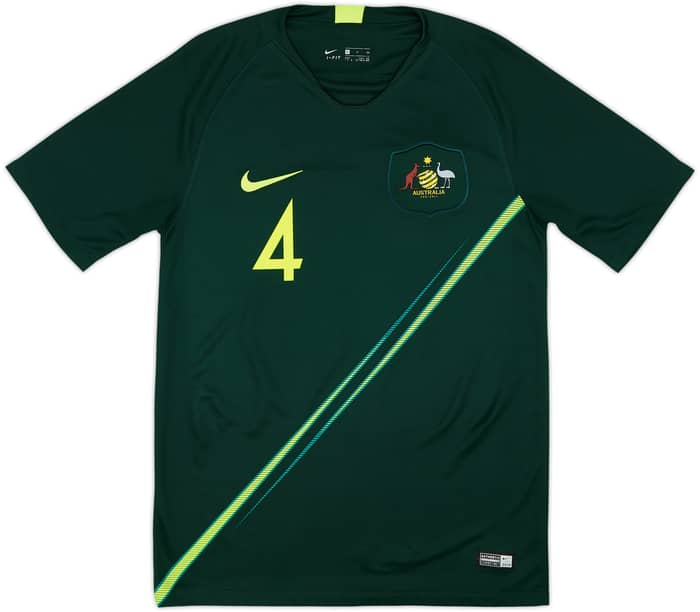 2018-20 Australia Away Shirt Cahill #4 - 9/10 - (S)