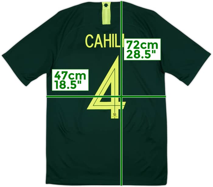 2018-20 Australia Away Shirt Cahill #4 - 9/10 - (S)