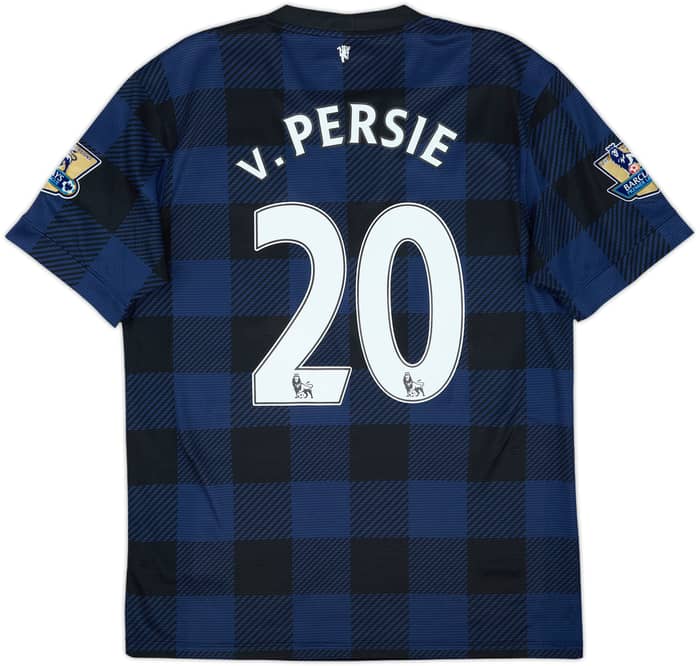 2013-14 Manchester United Away Shirt V.Persie #20 - 8/10 - (M)