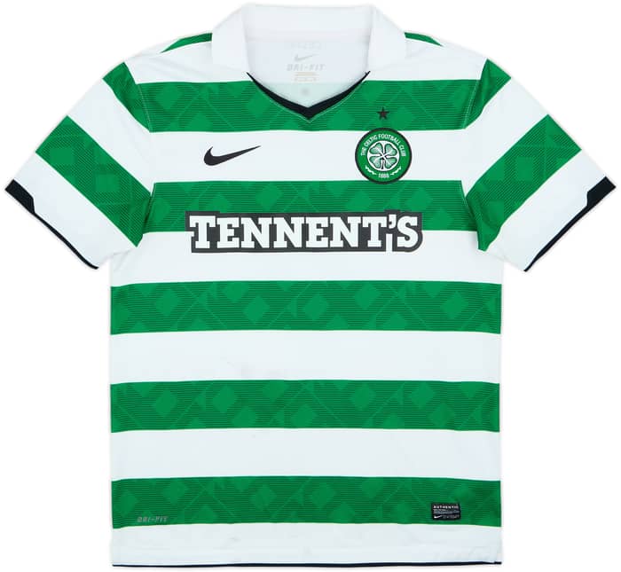 2010-12 Celtic Home Shirt Brown #8 - 5/10 - (M)