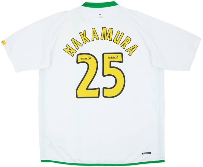 2006-08 Celtic European Shirt Nakamura #25 - 6/10 - (XXL)