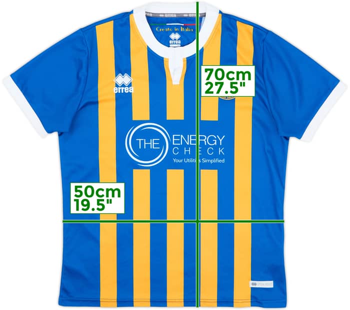 2018-19 Shrewsbury Home Shirt - 8/10 - (M)