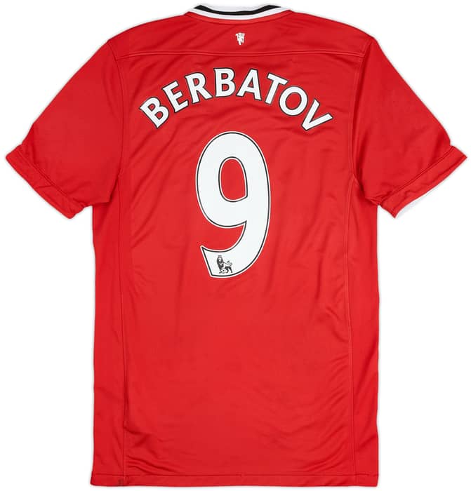 2011-12 Manchester United Home Shirt Berbatov #9 - 5/10 - (S)