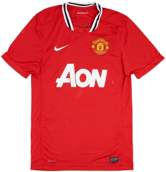 2011-12 Manchester United Home Shirt Berbatov #9 - 5/10 - (S)