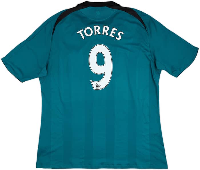 2008-09 Liverpool Third Shirt Torres #9 - 6/10 - (XL)