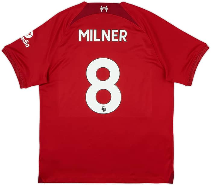 2022-23 Liverpool Home Shirt Milner #8 - 4/10 - (L)
